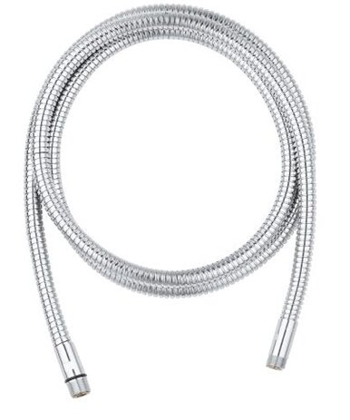 Flexibel metallisk duschslang med M15-kopplingar i båda ändarna, används ofta för badrum.