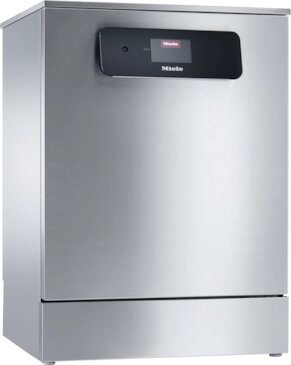Diskmaskin Miele PFD 40x i rostfritt stål med digital display, standardmått och 3-fasanslutning, snabbprogram på 30 sekunder.