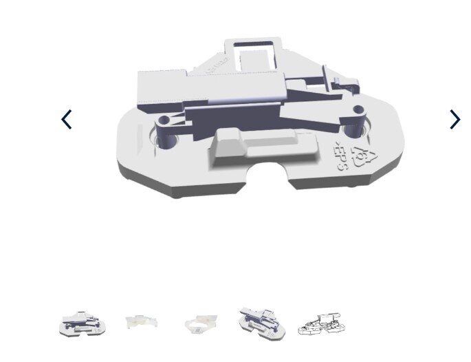 Bild på en komponent som ser ut som en flottör eller nivåmätare för en diskmaskin.