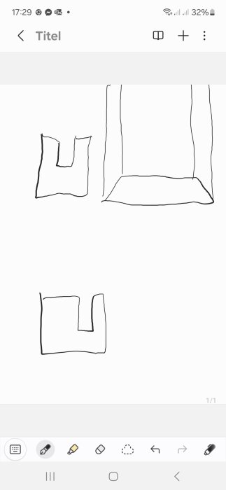 Ritning av fönsterkonstruktion med snitt av träregel och listerna visas i två perspektiv; diskussion om fönstermaterial.