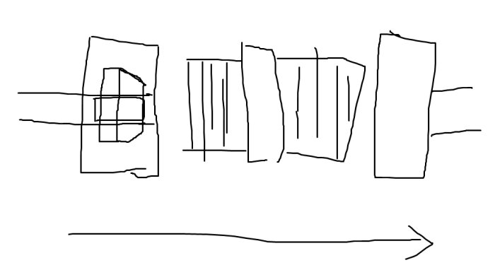 Diagram över en koppling med gummislang och kopparrör, fäst med klämring och mutter på rak tvåvägskoppling för duschreparation.