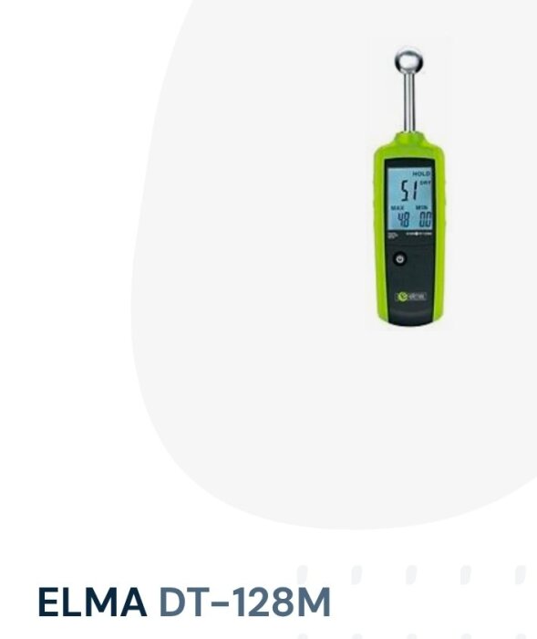 Fuktmätare Elma DT-128M med digital display och metallsond.