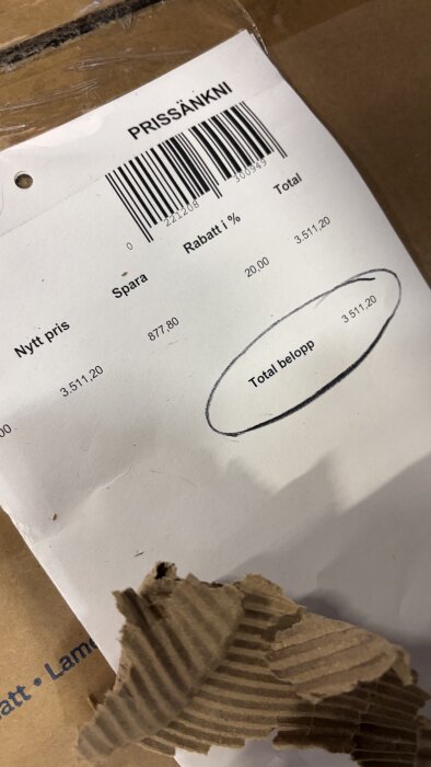 Prislapp på Bosch GCM 8 SJL med 20% rabatt, nytt pris 3511,20 kr på Bauhaus Bäckebol i Göteborg.