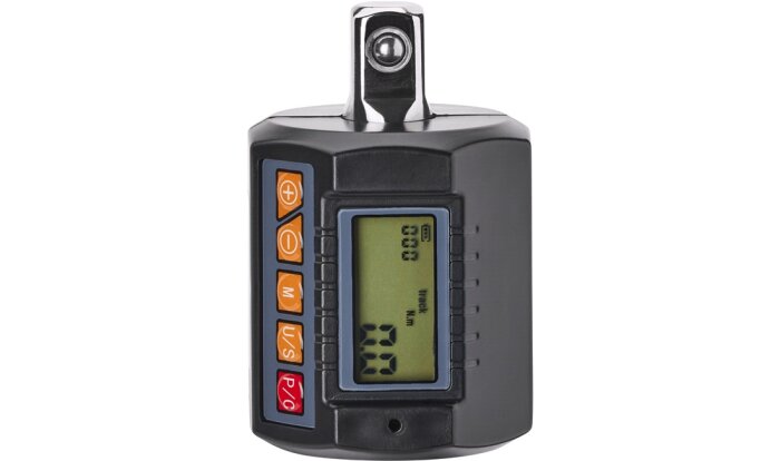 Digital momentadapter med knappar och display.