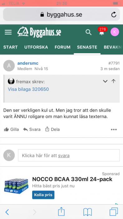 En film från ett diskussionsforum visar en humoristisk scen från en sitcom som kan kopplas till bygg och renovering.