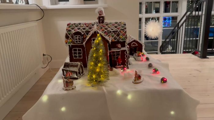 Upptäck hur ett pepparkakshus baserat på äkta ritningar blir till. Från knådad deg till imponerande detaljer med gelatinfönster och belysning. Se hur 100+ delar får liv och sprider julstämning. Ett projekt som tar tre kvällar och engagerar hela familjen.