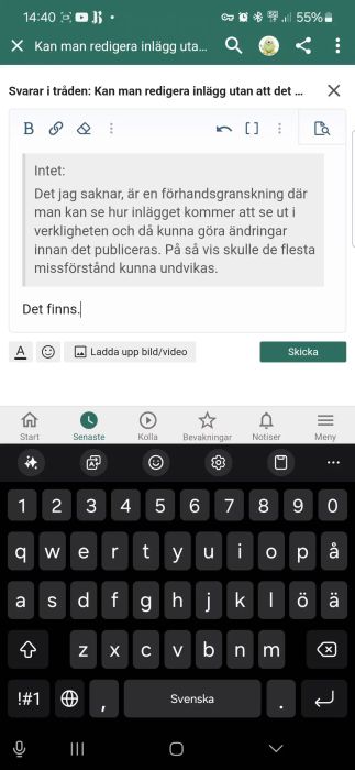 Videon visar hur du kan använda förhandsgranskningsfunktionen för att se och ändra inlägg innan publicering. Detta kan minska missförstånd i forumdiskussioner genom att ge användare en chans att justera sina inlägg för tydlighet och korrekthet.