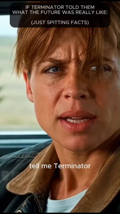 Terminator explains the future… aka our present. Influencer culture might be the final straw  ...mp4